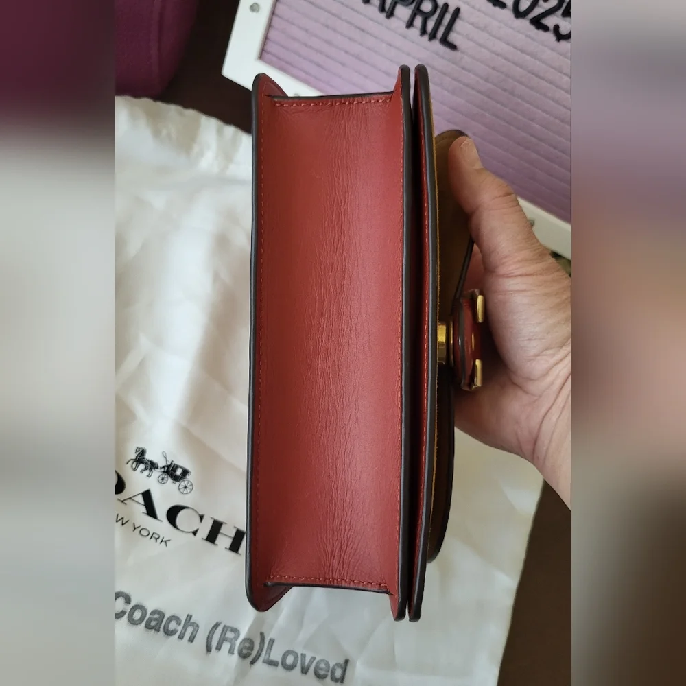 Coach Beat Clutch Shoulder Bag Reloved - Picture 14 of 16